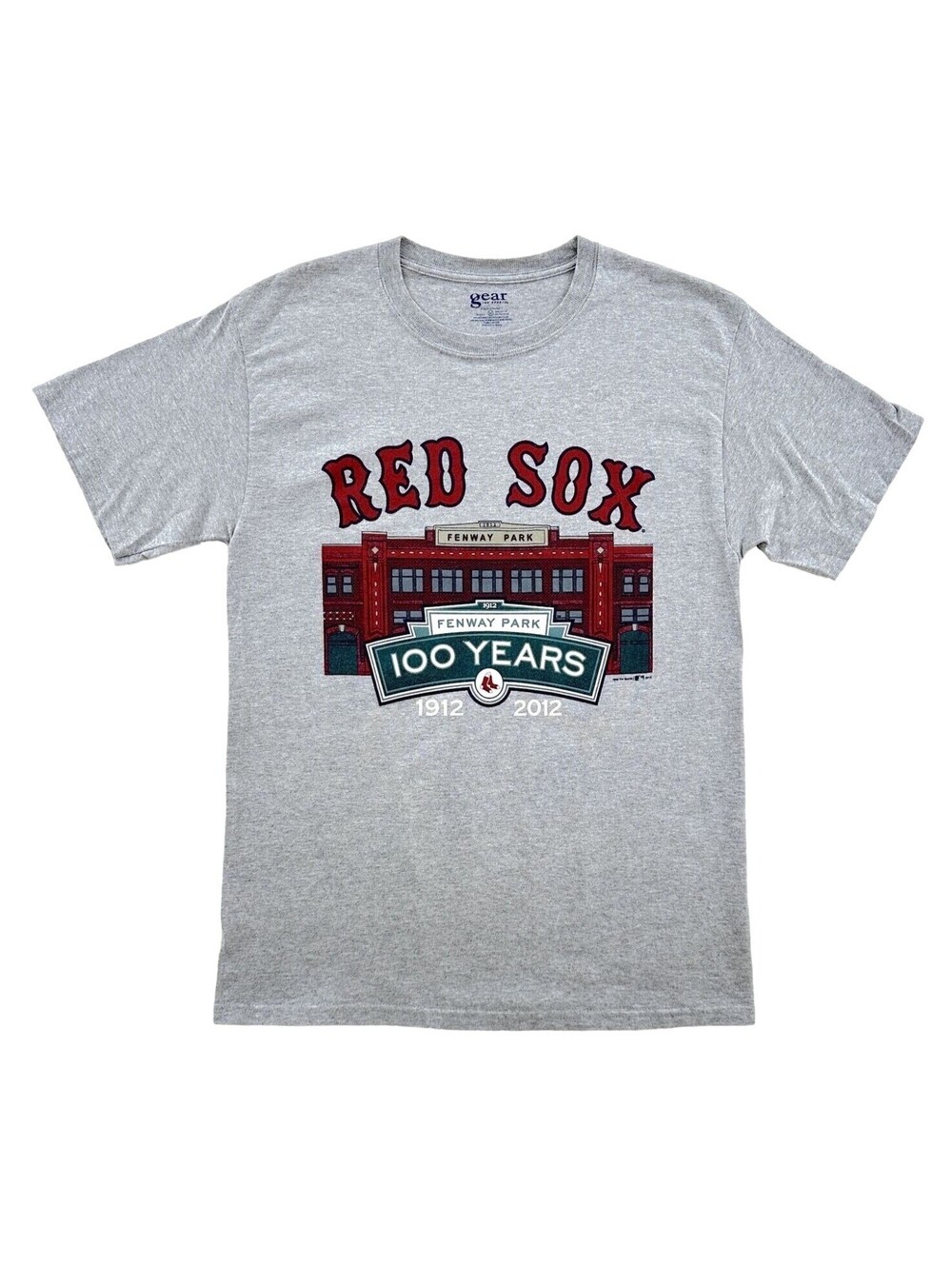 2012 Boston Red Sox Fenway Park MLB 100 Year Anniversary T-Shirt Medium